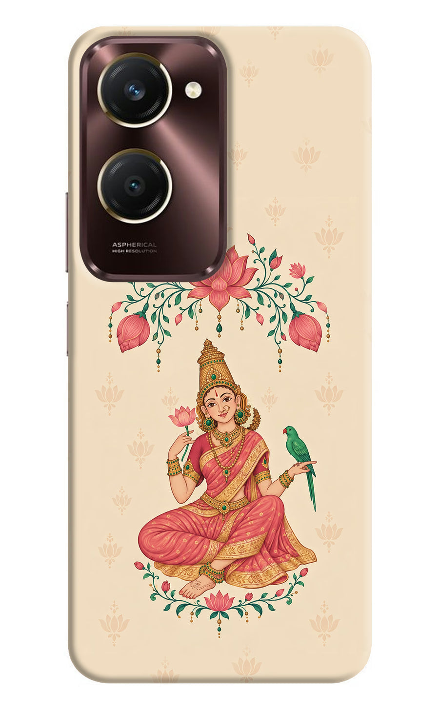 Goddess Lakshmi iQOO Z9 Lite 5G Back Cover, Hard case