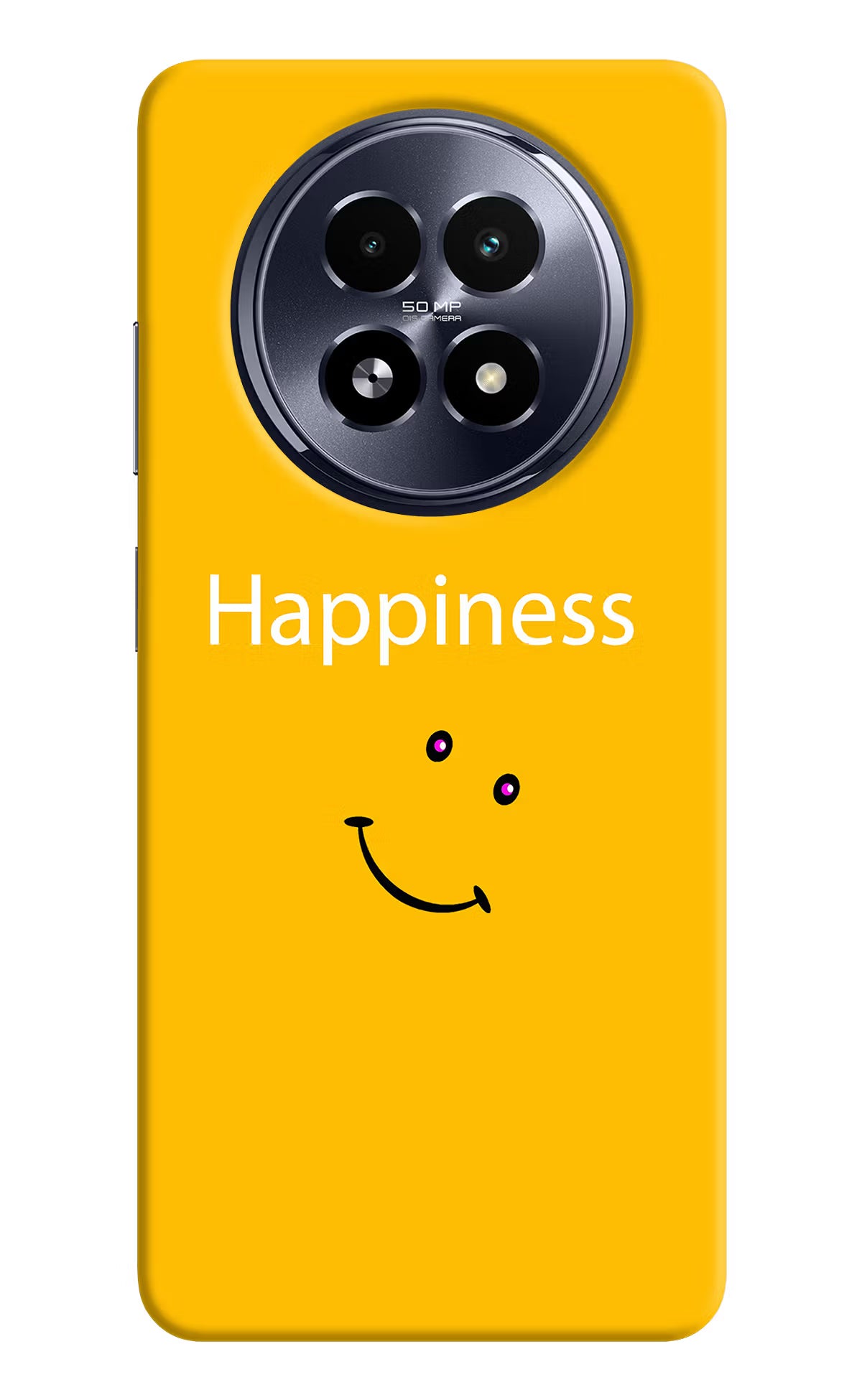 Happiness With Smiley Realme 13 5G Hard Case Back Cover by Casekaro