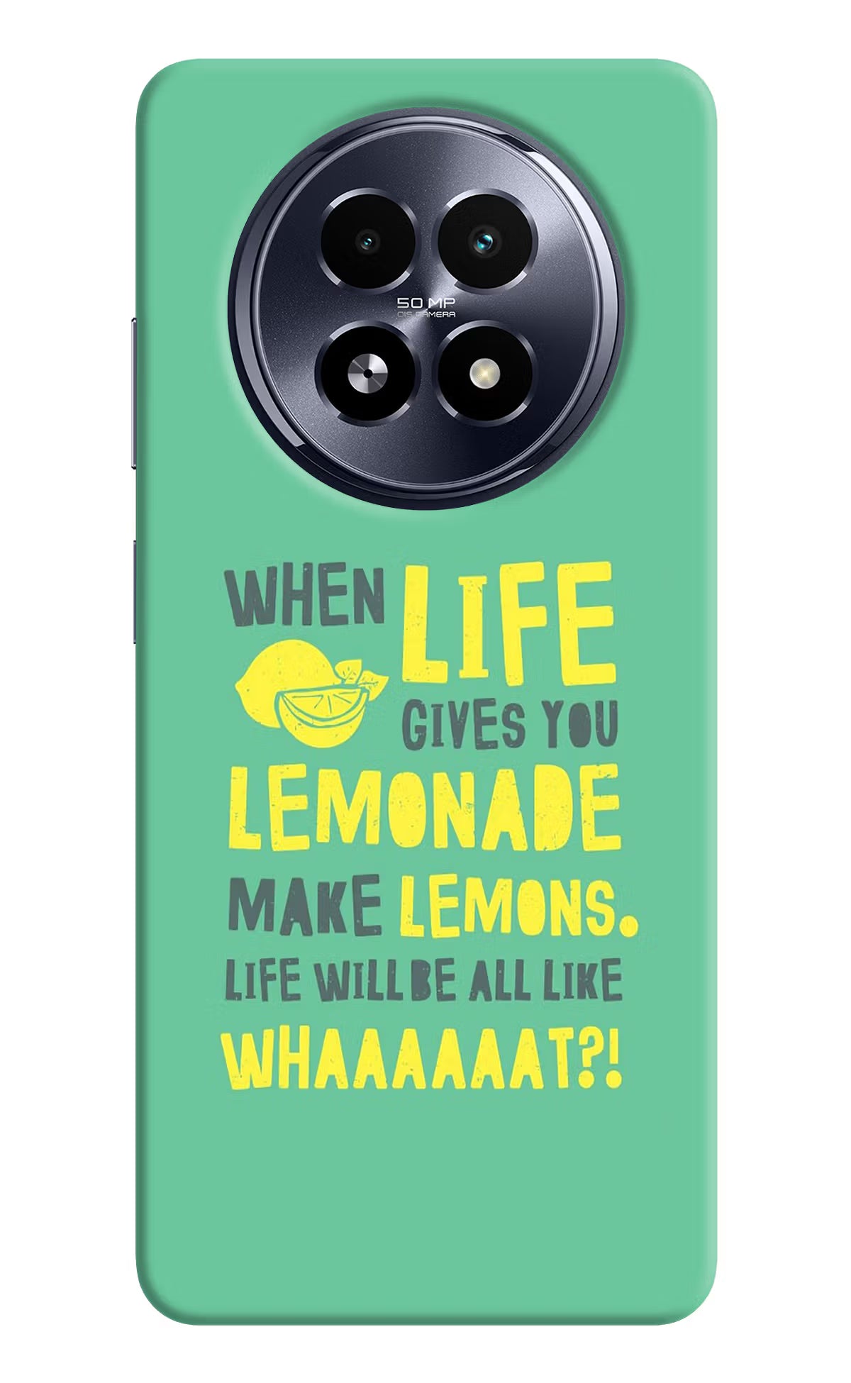 Quote Realme 13 5G Hard Case Back Cover by Casekaro