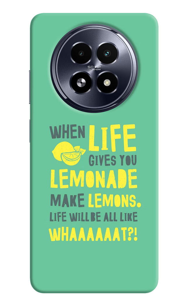Quote Realme 13 5G Hard Case Back Cover by Casekaro