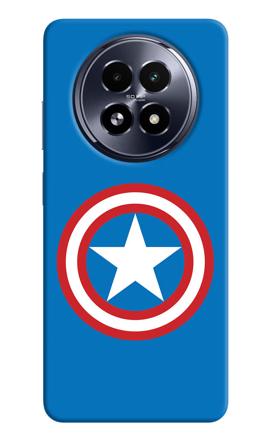 Captain America Logo Realme 13 5G Hard Case Back Cover by Casekaro