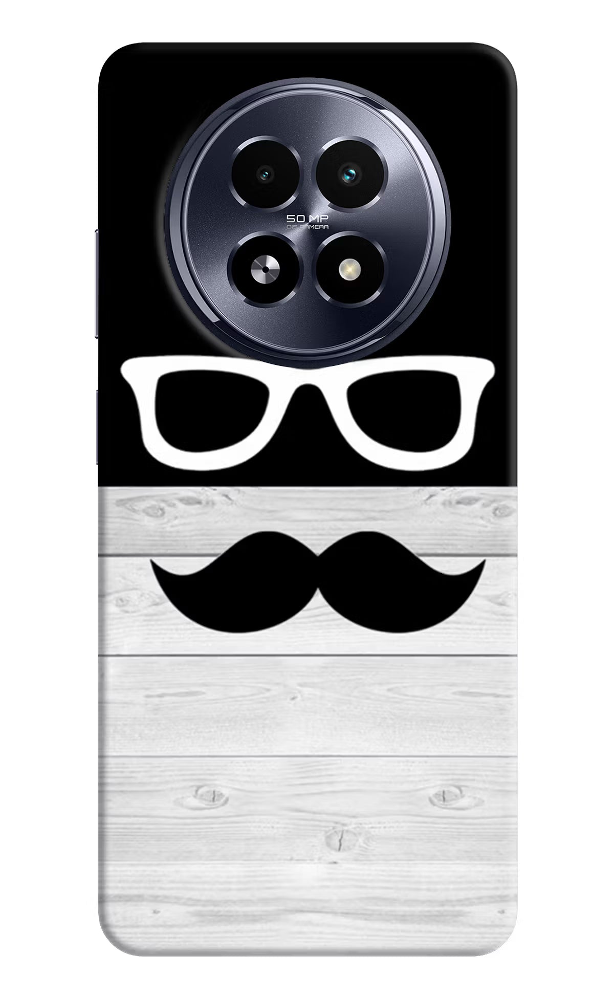 Mustache Realme 13 5G Hard Case Back Cover by Casekaro