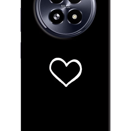 Heart Realme 13 5G Hard Case Back Cover by Casekaro
