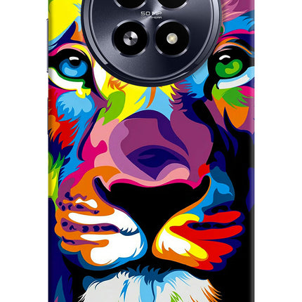 Lion Realme 13 5G Hard Case Back Cover by Casekaro