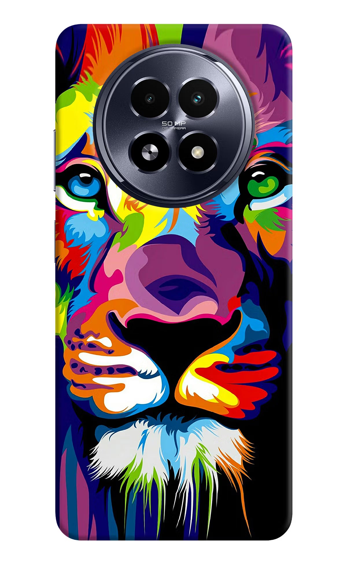Lion Realme 13 5G Hard Case Back Cover by Casekaro