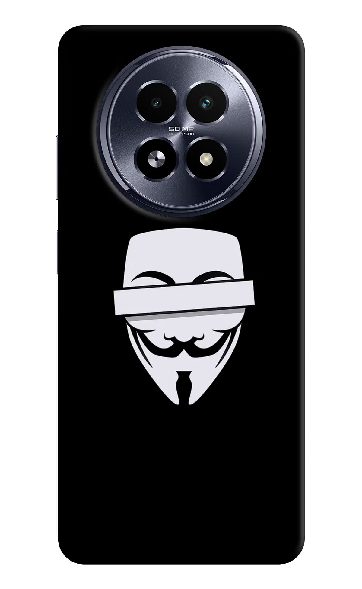 Anonymous Face Realme 13 5G Hard Case Back Cover by Casekaro