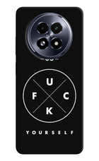Go Fuck Yourself Realme 13 5G Hard Case Back Cover by Casekaro