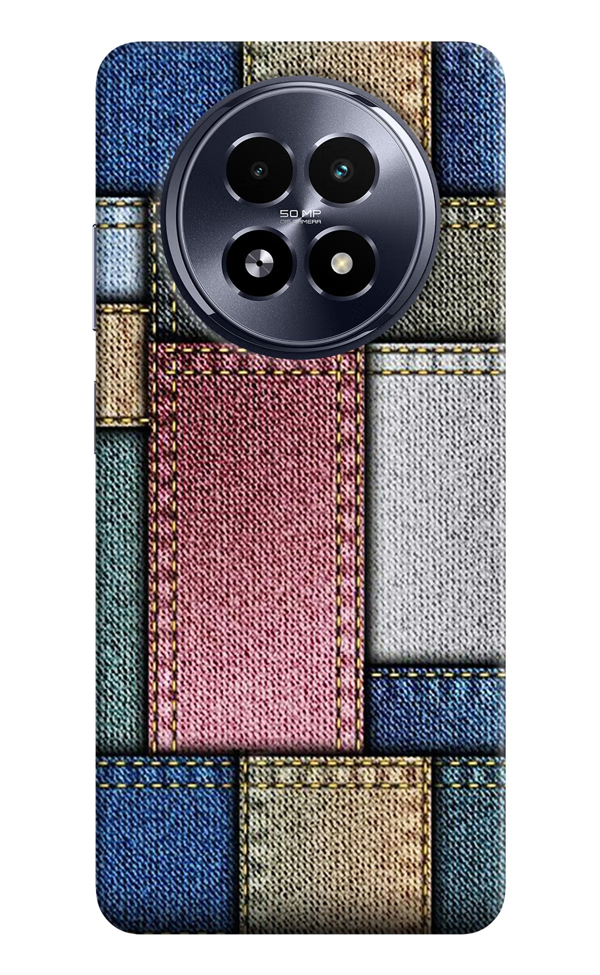 Multicolor Jeans Realme 13 5G Hard Case Back Cover by Casekaro