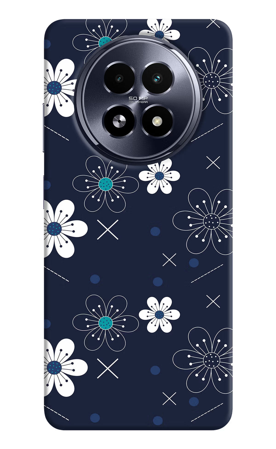 Flowers Realme 13 5G Back Cover, Hard case