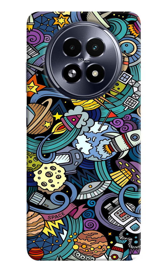 Space Abstract Realme 13 5G Hard Case Back Cover by Casekaro