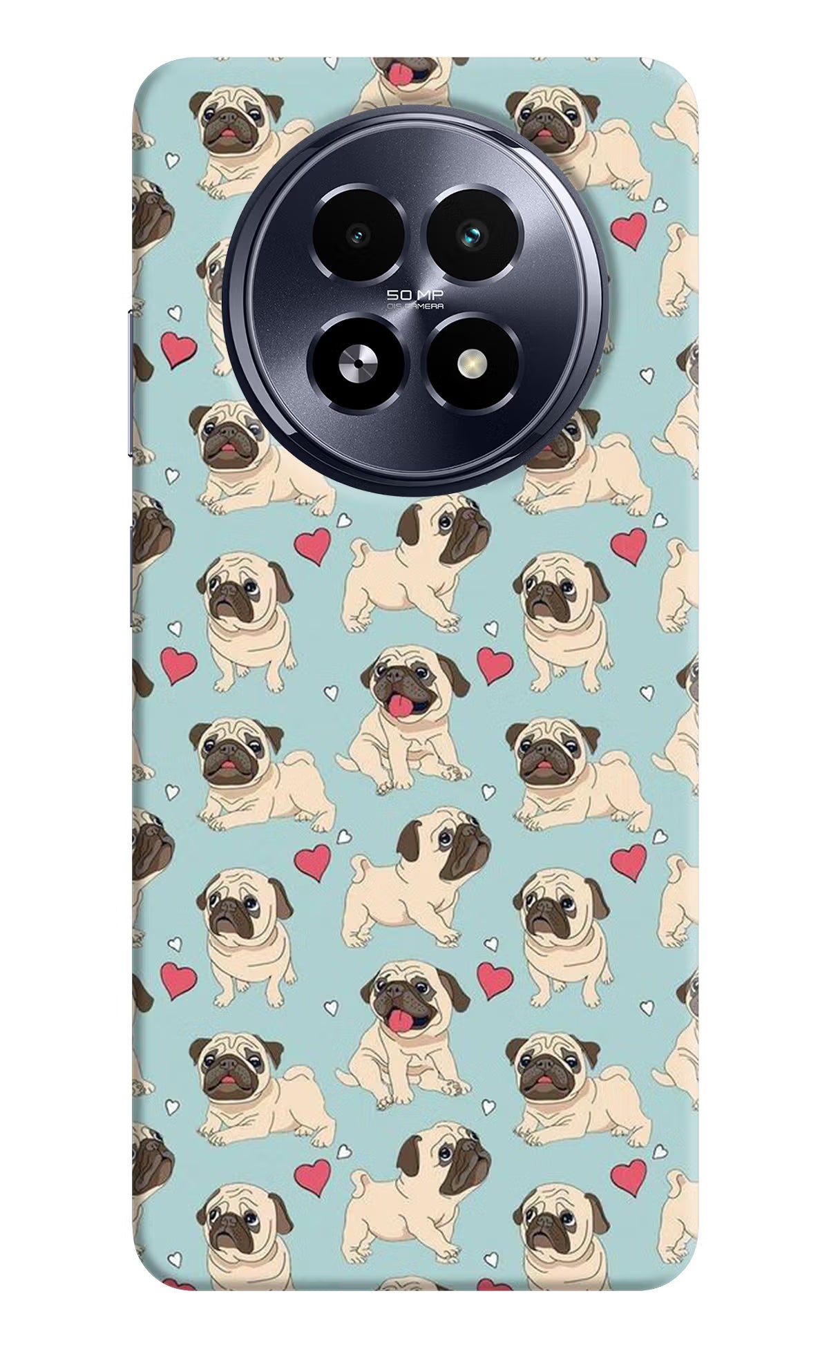 Pug Dog Realme 13 5G Hard Case Back Cover by Casekaro