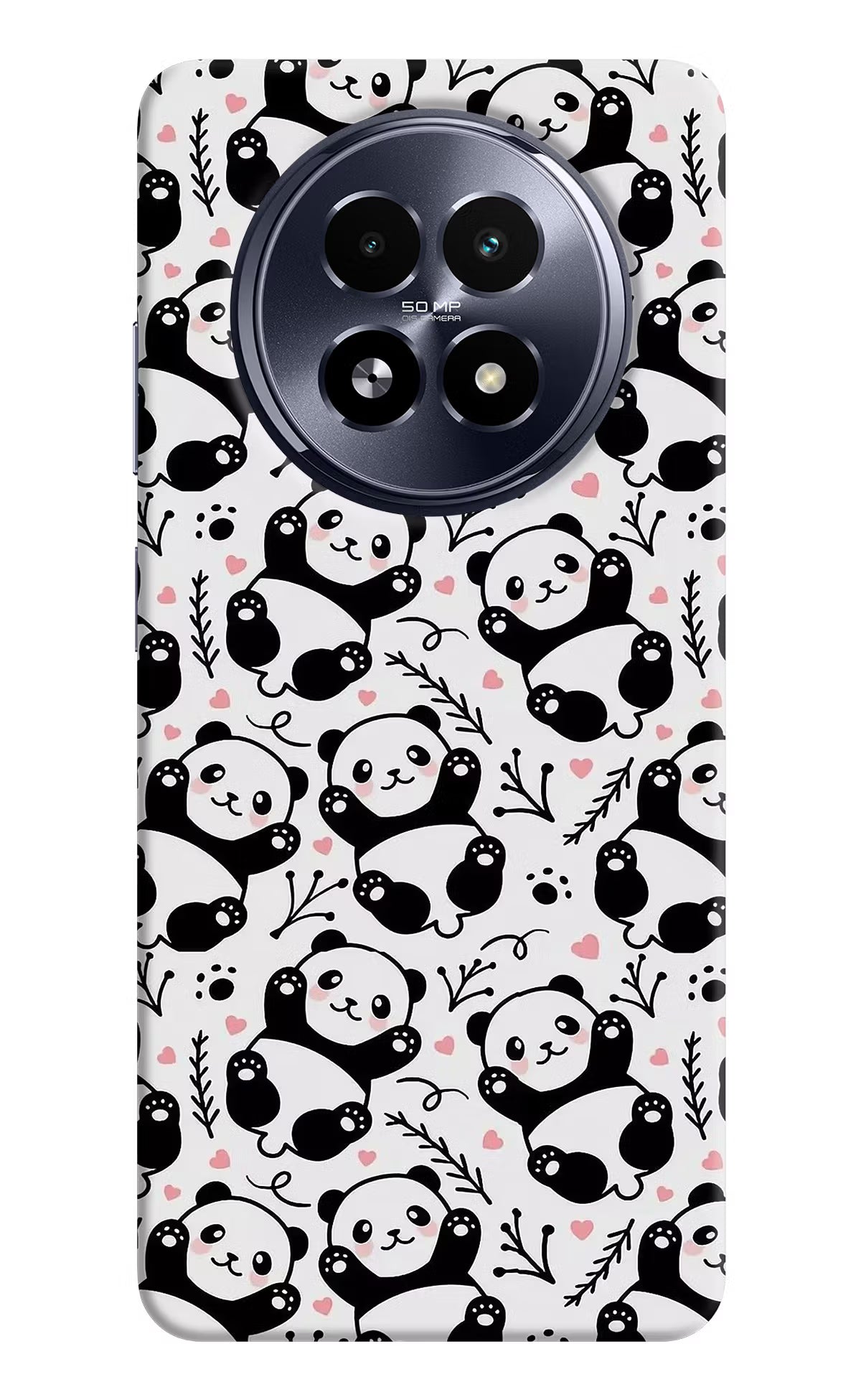 Cute Panda Realme 13 5G Hard Case Back Cover by Casekaro