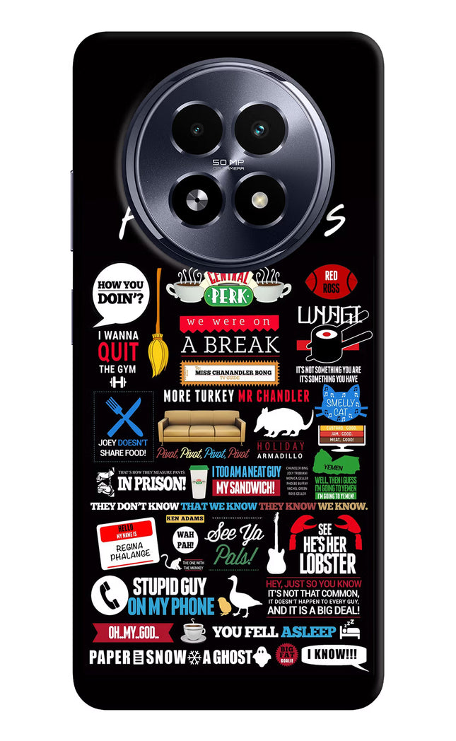FRIENDS Realme 13 5G Hard Case Back Cover by Casekaro