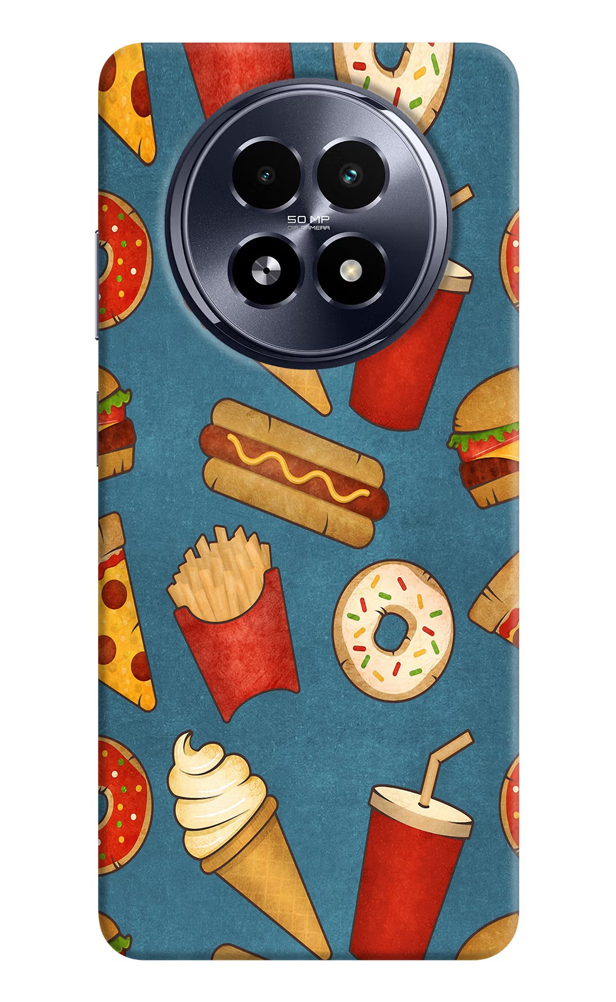 Foodie Realme 13 5G Hard Case Back Cover by Casekaro