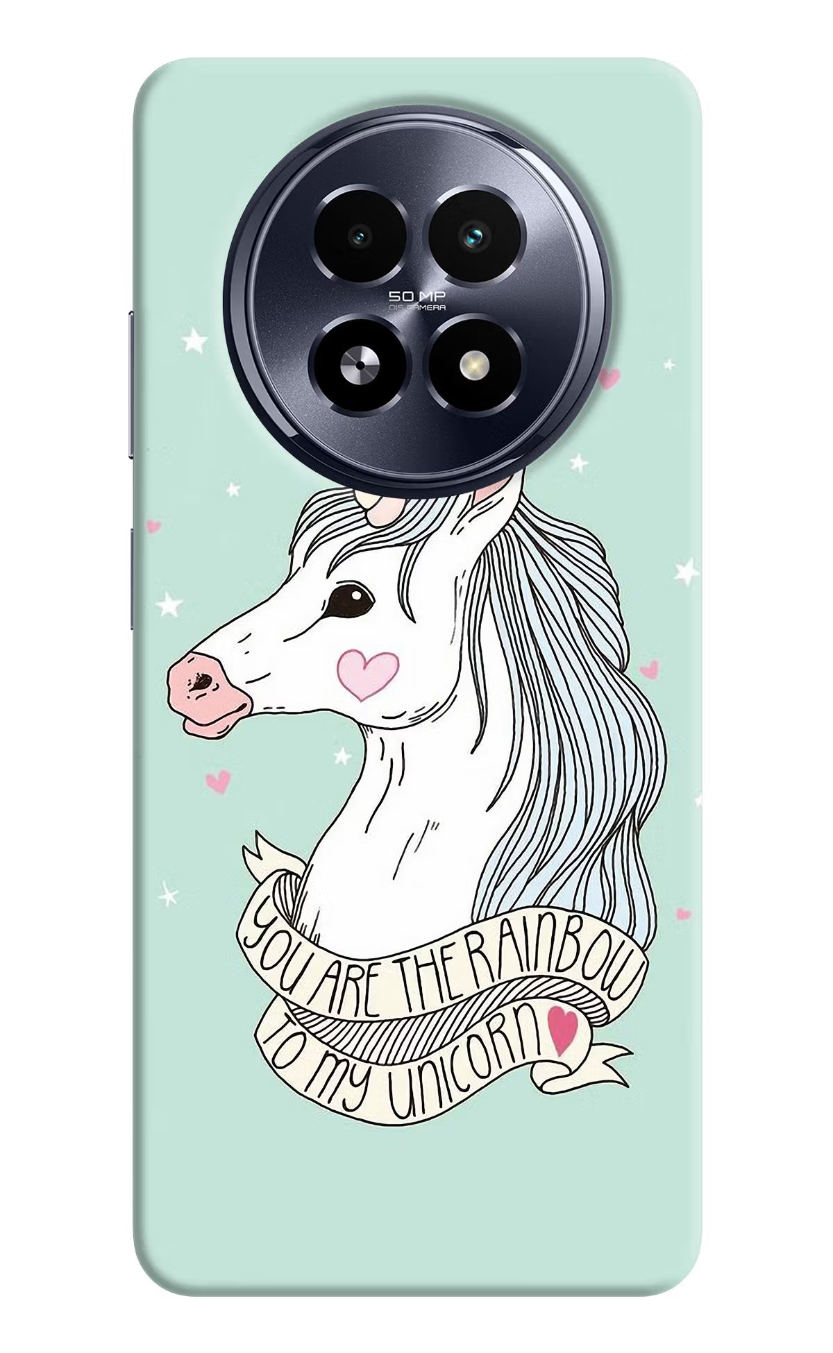 Unicorn Wallpaper Realme 13 5G Hard Case Back Cover by Casekaro