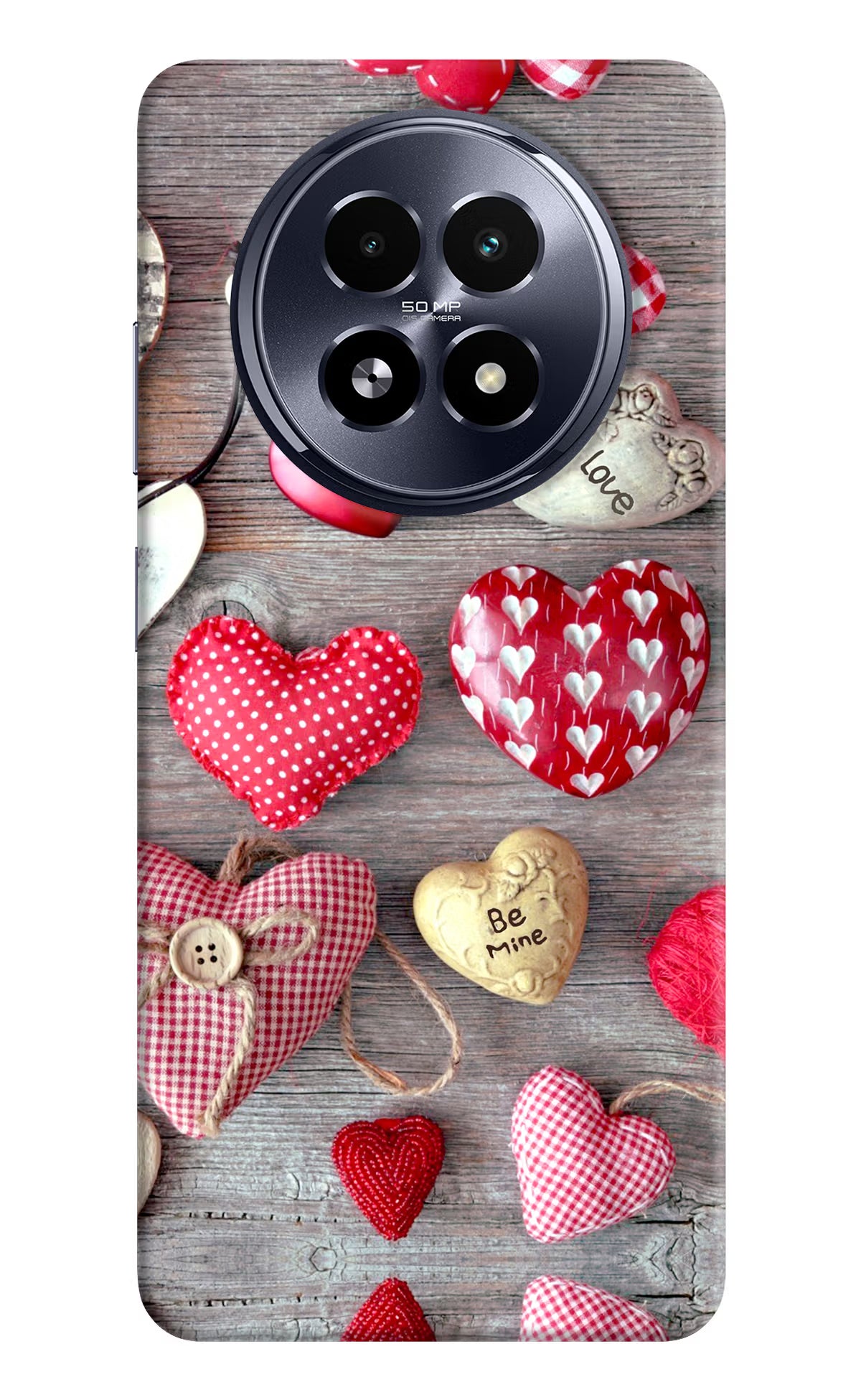 Love Wallpaper Realme 13 5G Hard Case Back Cover by Casekaro