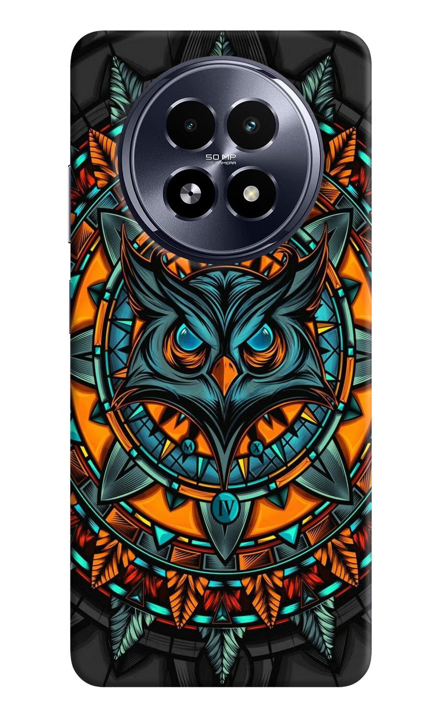 Angry Owl Art Realme 13 5G Back Cover, Hard case