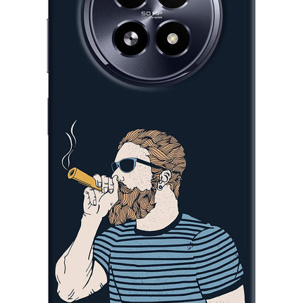 Smoking Realme 13 5G Hard Case Back Cover by Casekaro