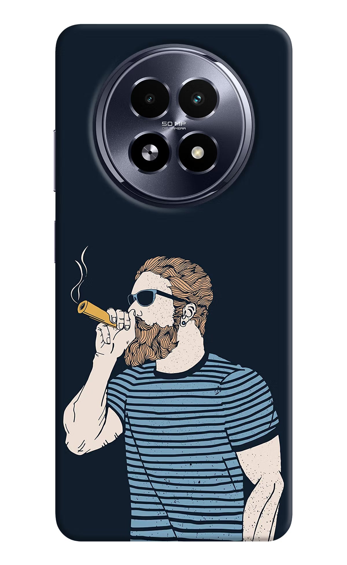 Smoking Realme 13 5G Hard Case Back Cover by Casekaro