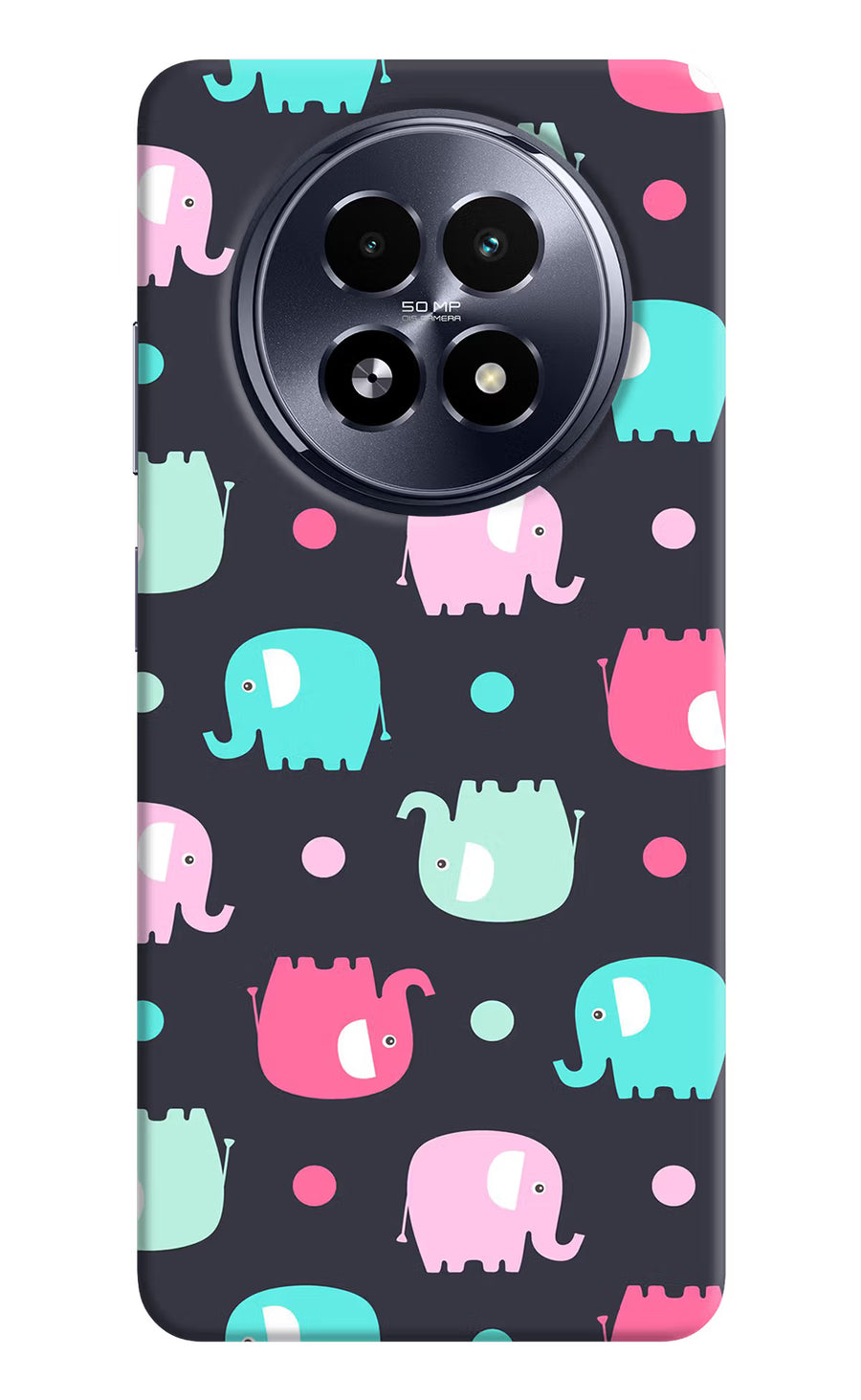 Elephants Realme 13 5G Back Cover, Hard case