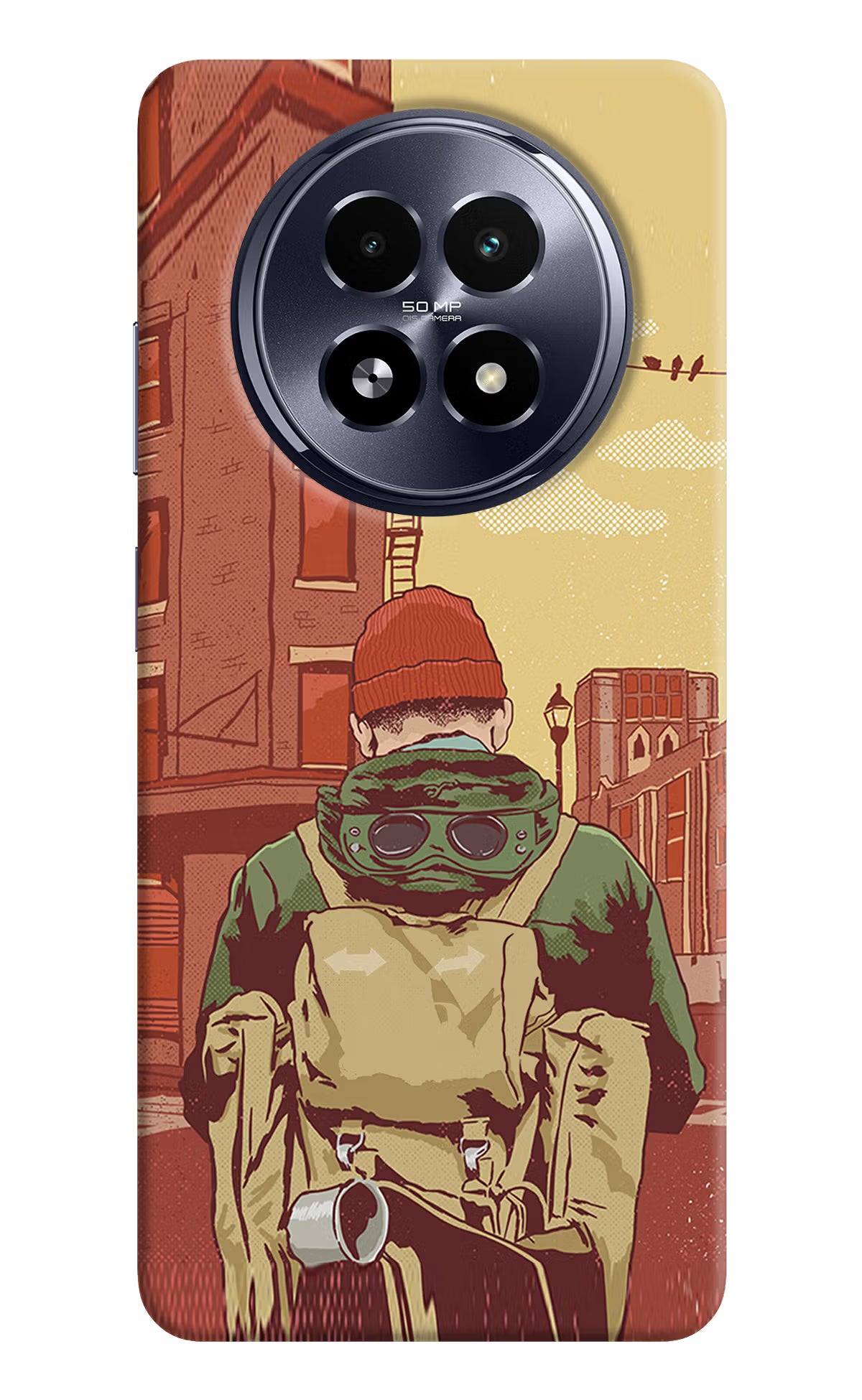 Adventurous Realme 13 5G Hard Case Back Cover by Casekaro