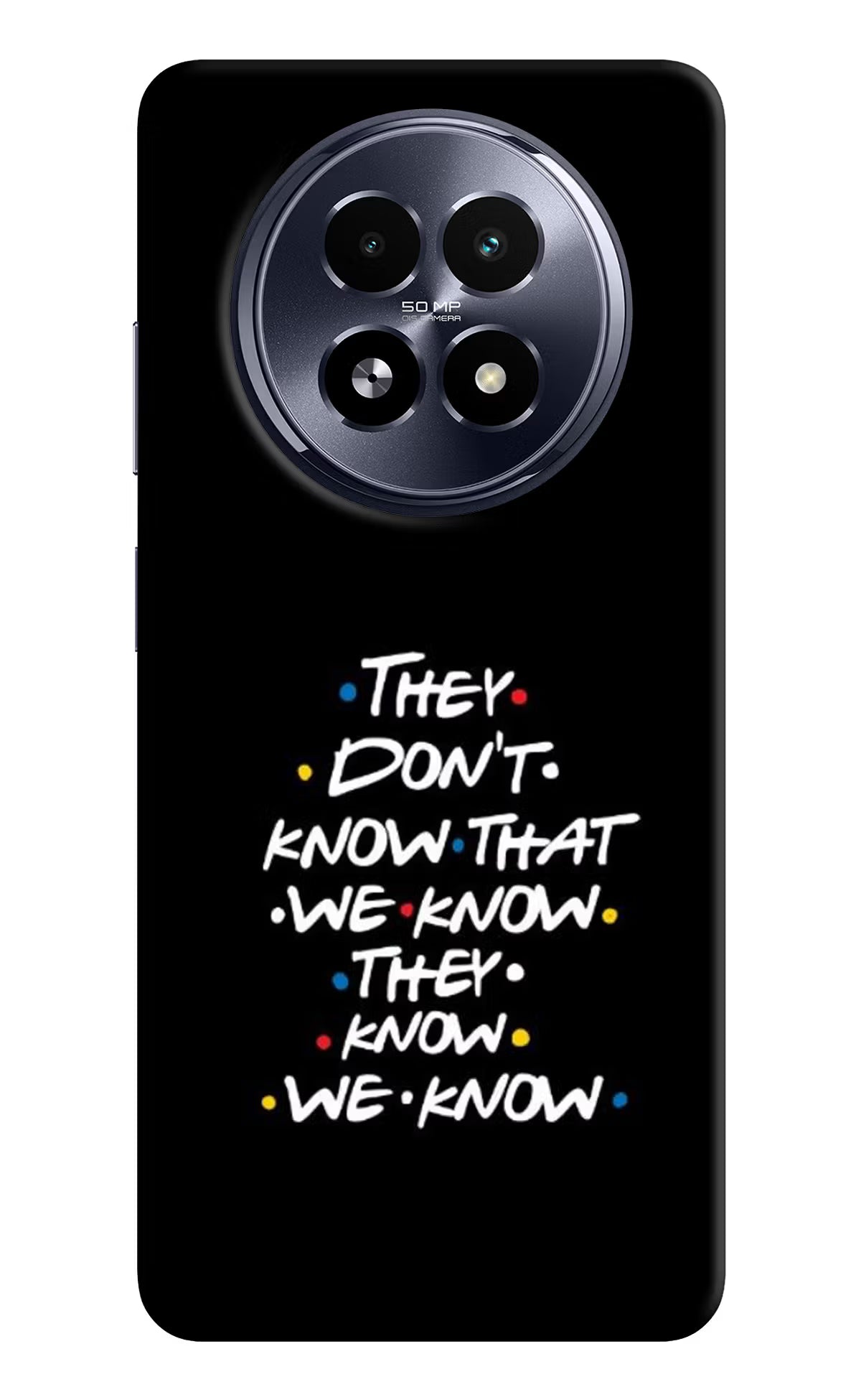 FRIENDS Dialogue Realme 13 5G Hard Case Back Cover by Casekaro