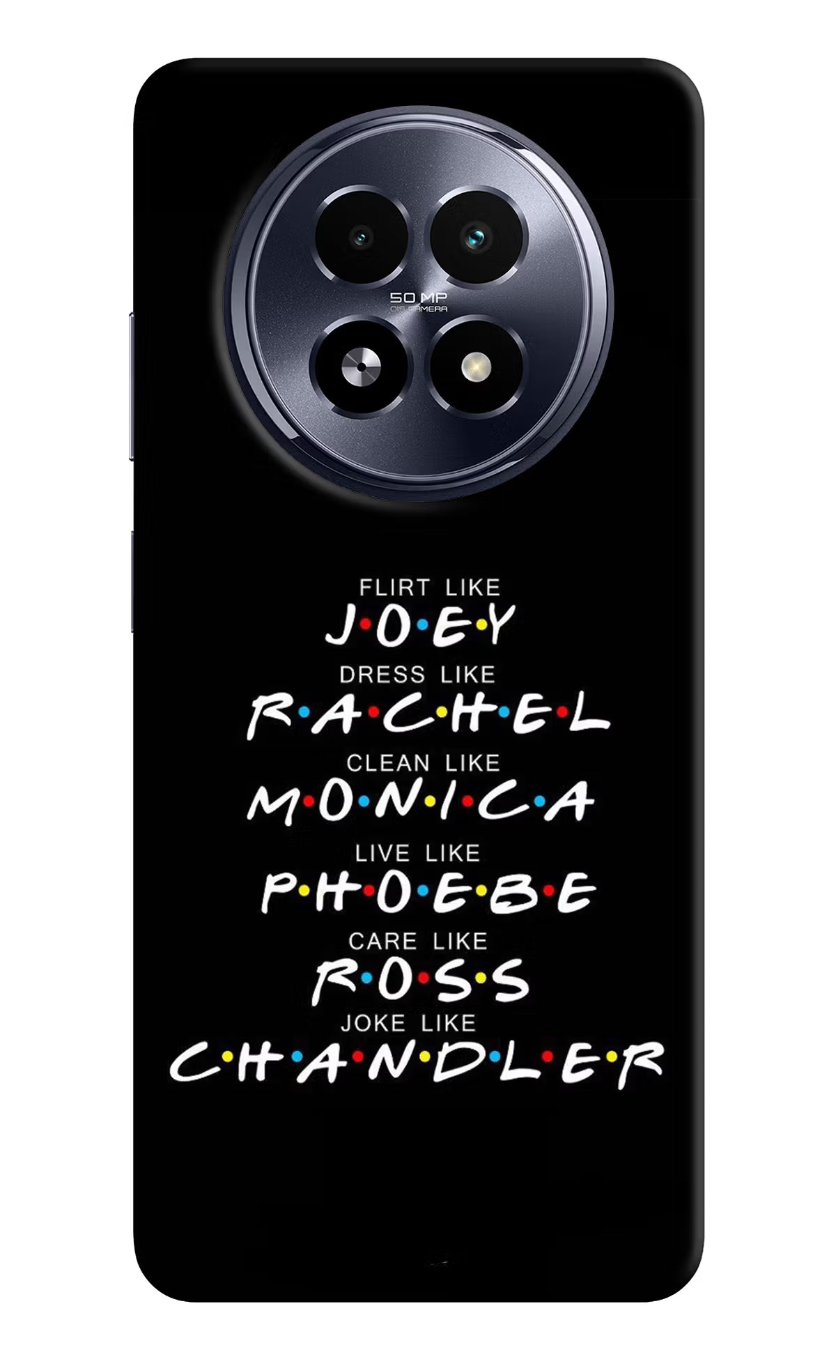 FRIENDS Character Realme 13 5G Hard Case Back Cover by Casekaro