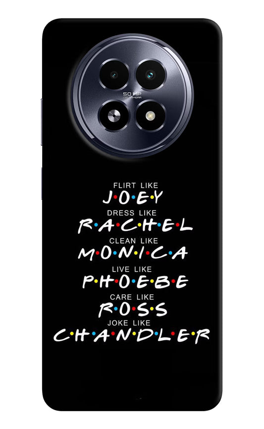FRIENDS Character Realme 13 5G Hard Case Back Cover by Casekaro