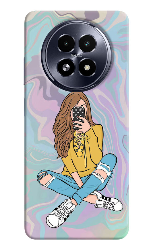 Selfie Girl Realme 13 5G Hard Case Back Cover by Casekaro