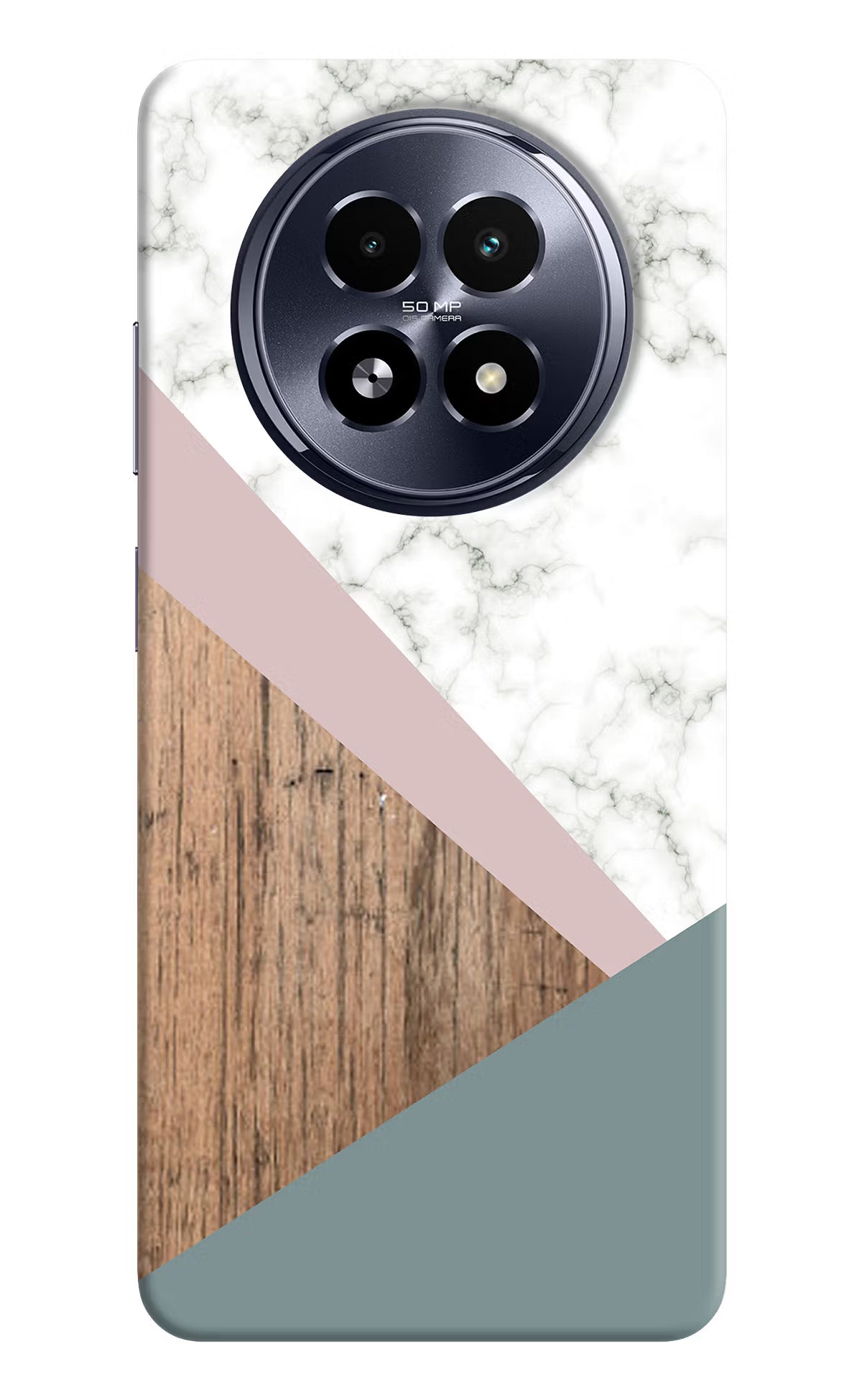 Marble wood Abstract Realme 13 5G Hard Case Back Cover by Casekaro