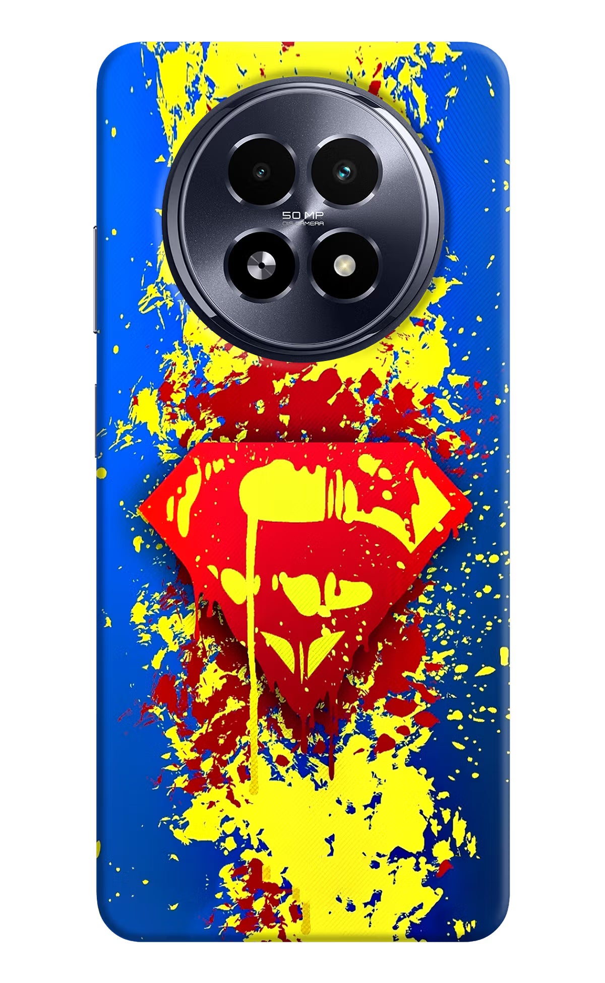 Superman logo Realme 13 5G Hard Case Back Cover by Casekaro