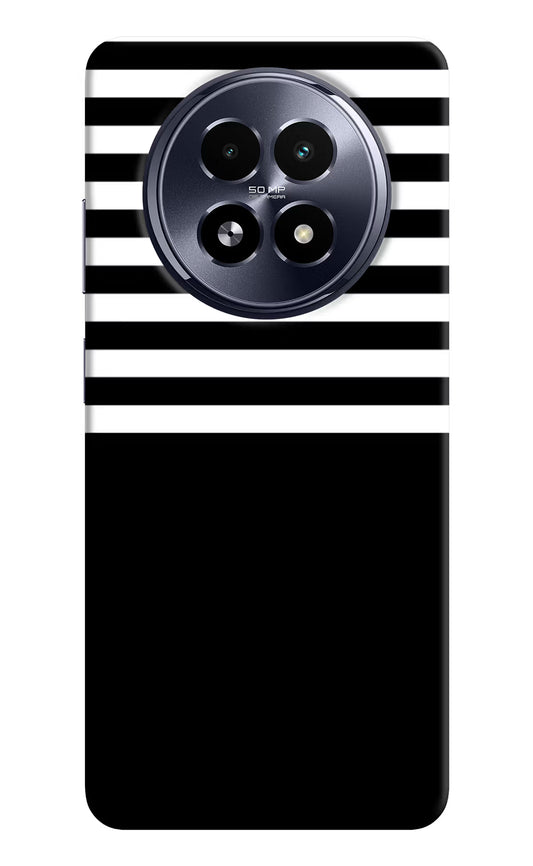 Black and White Print Realme 13 5G Hard Case Back Cover by Casekaro