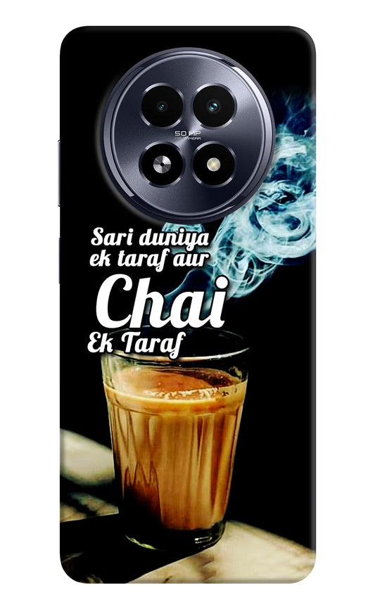 Chai Ek Taraf Quote Realme 13 5G Hard Case Back Cover by Casekaro