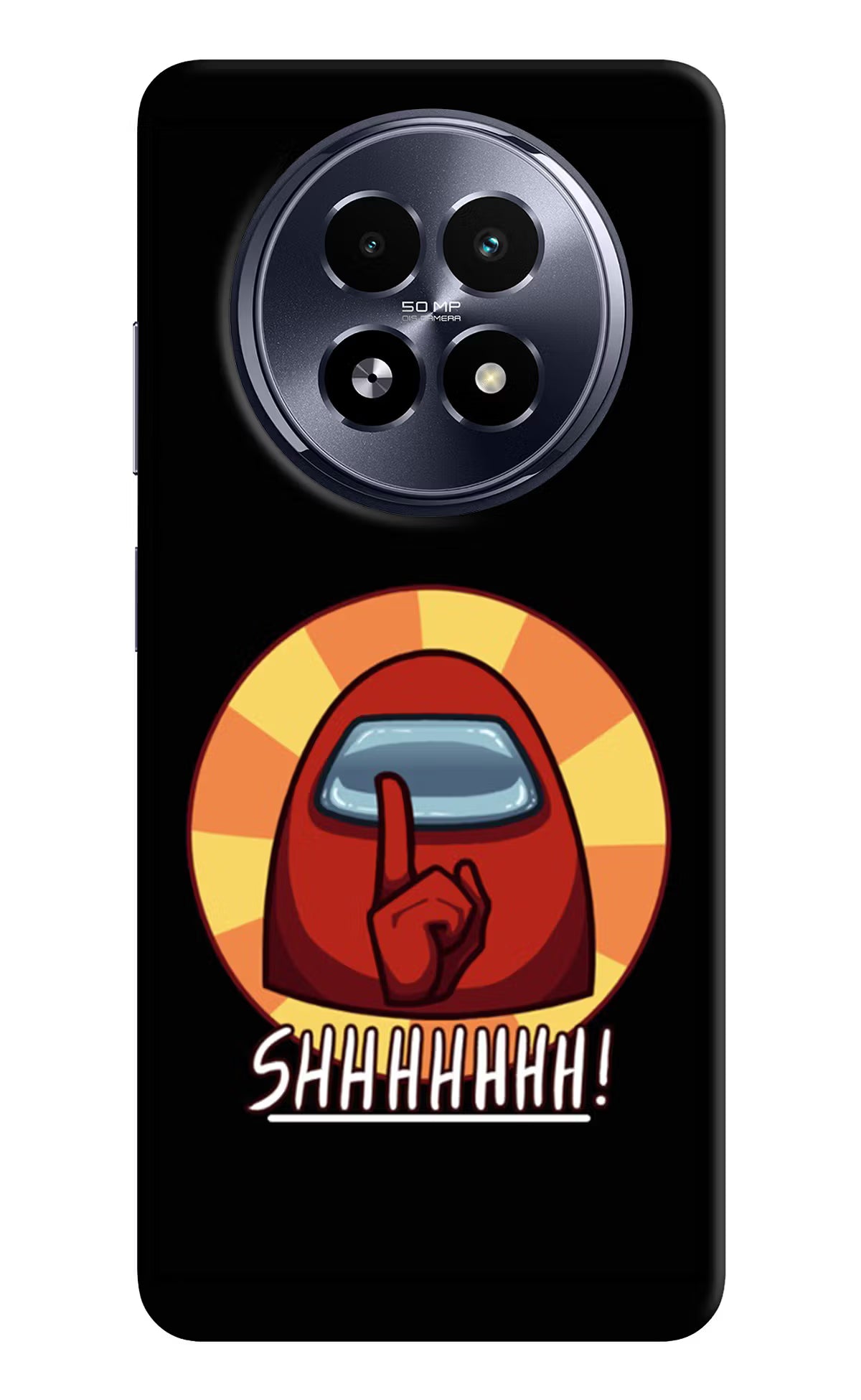 Among Us Shhh! Realme 13 5G Hard Case Back Cover by Casekaro