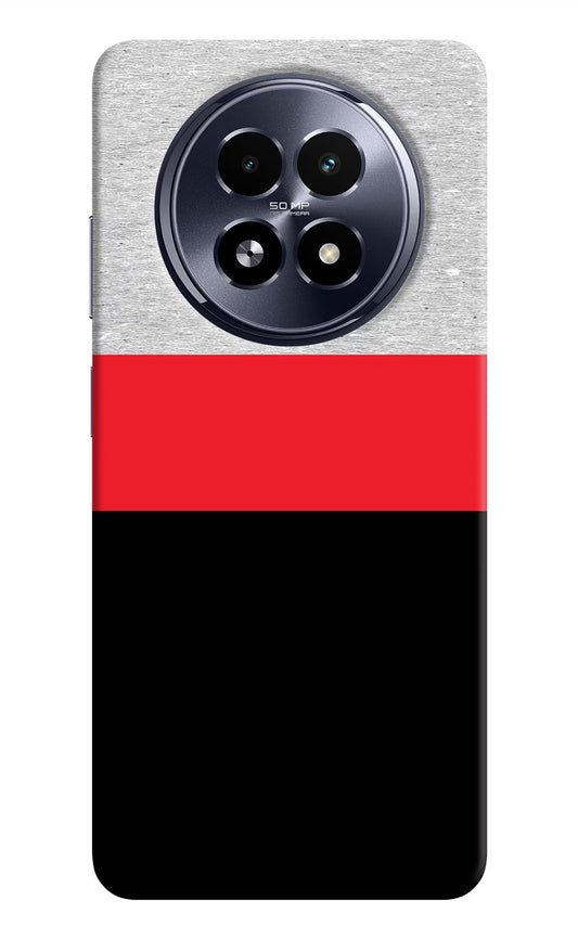 Tri Color Pattern Realme 13 5G Hard Case Back Cover by Casekaro