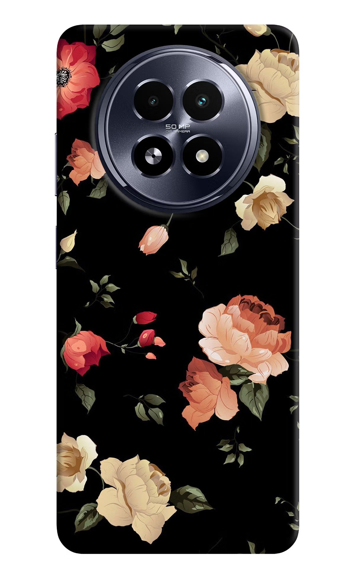 Flowers Realme 13 5G Hard Case Back Cover by Casekaro