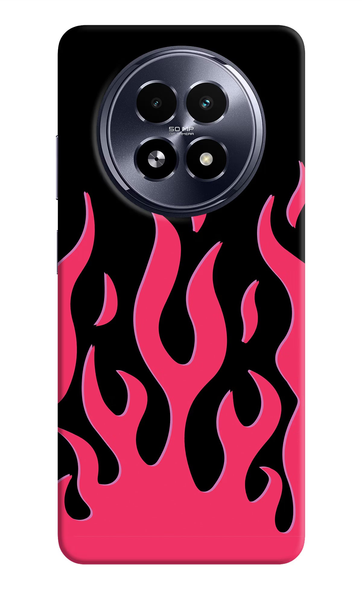Fire Flames Realme 13 5G Hard Case Back Cover by Casekaro
