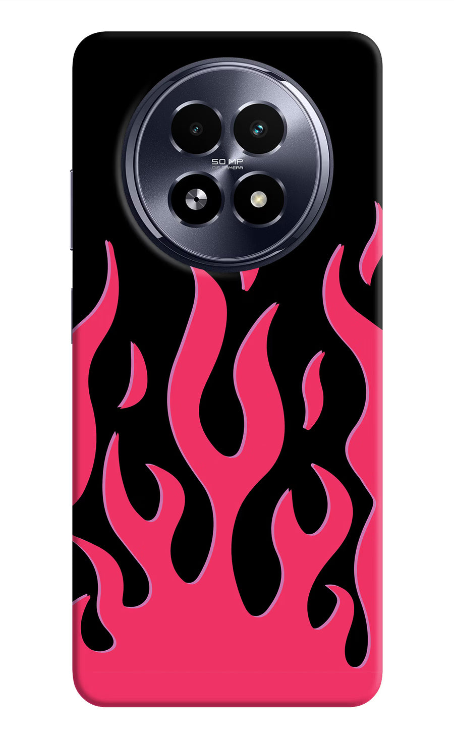 Fire Flames Realme 13 5G Back Cover, Hard case