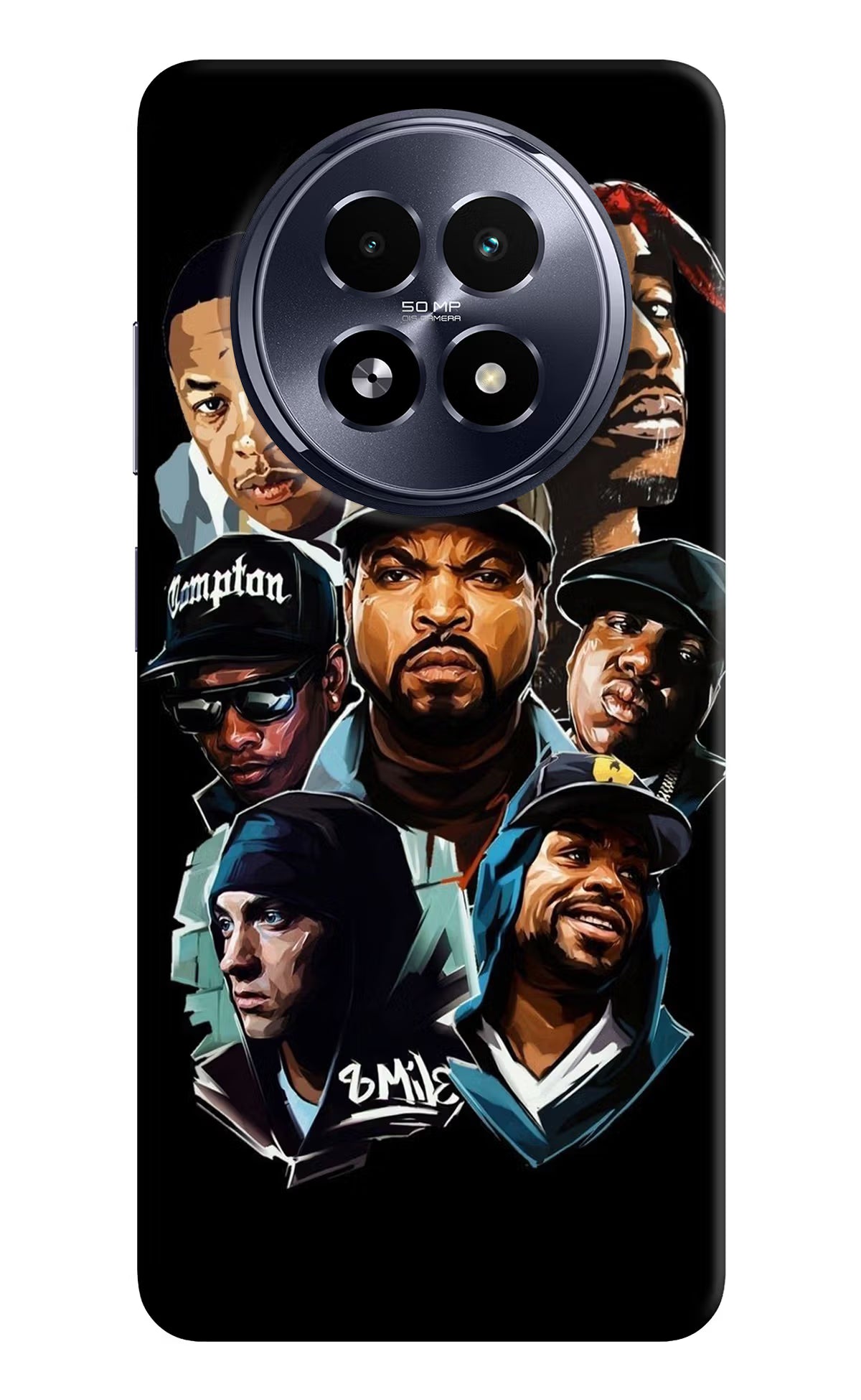 Rappers Realme 13 5G Hard Case Back Cover by Casekaro