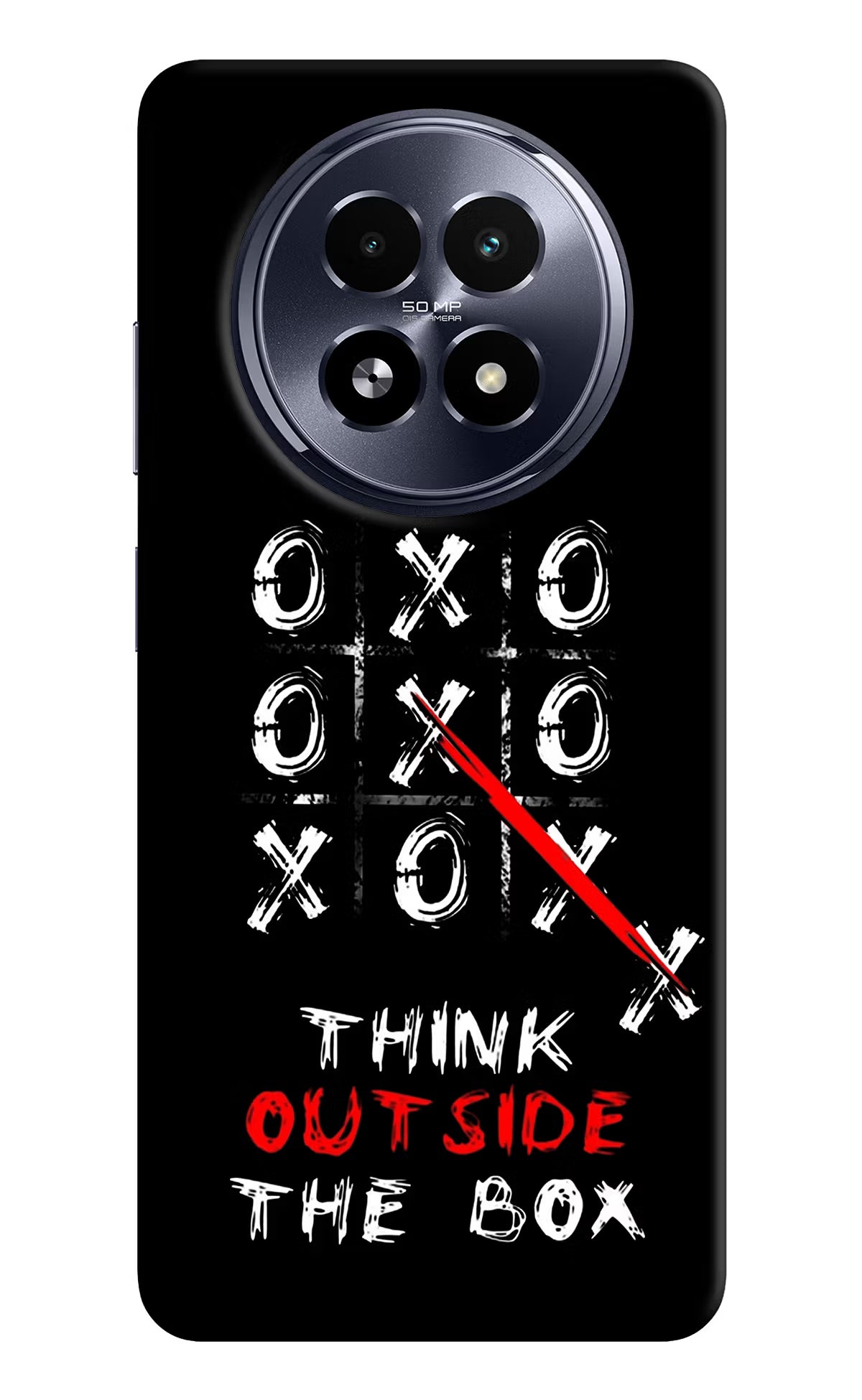 Think out of the BOX Realme 13 5G Hard Case Back Cover by Casekaro