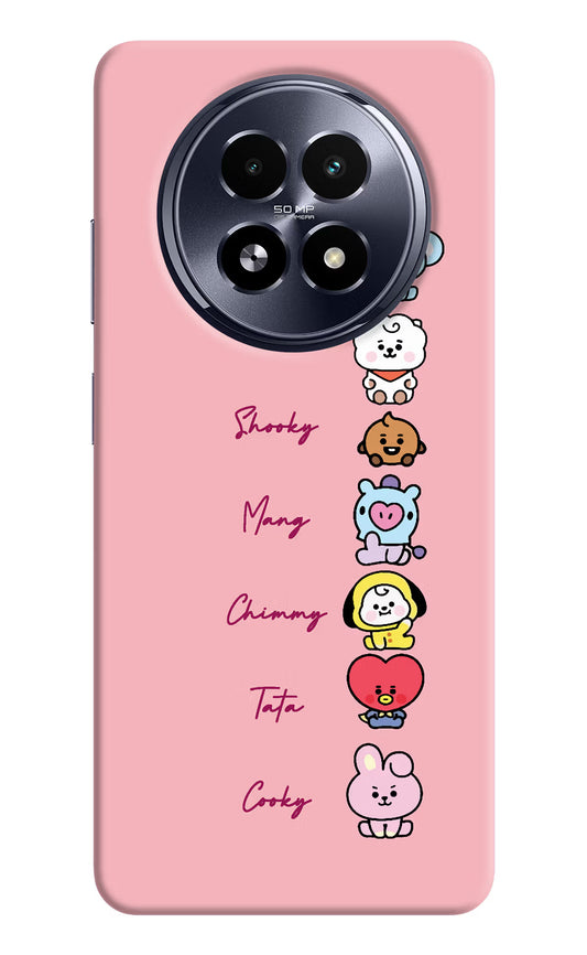 BTS names Realme 13 5G Hard Case Back Cover by Casekaro