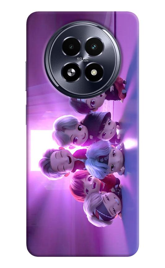 BTS Chibi Realme 13 5G Hard Case Back Cover by Casekaro
