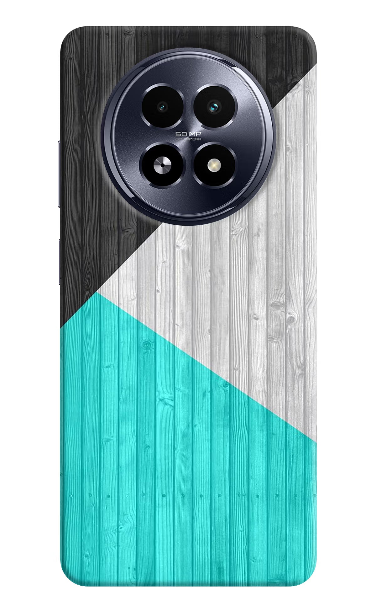 Wooden Abstract Realme 13 5G Hard Case Back Cover by Casekaro