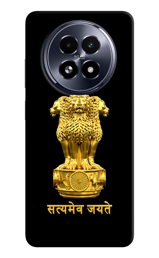 Satyamev Jayate Golden Realme 13 5G Hard Case Back Cover by Casekaro