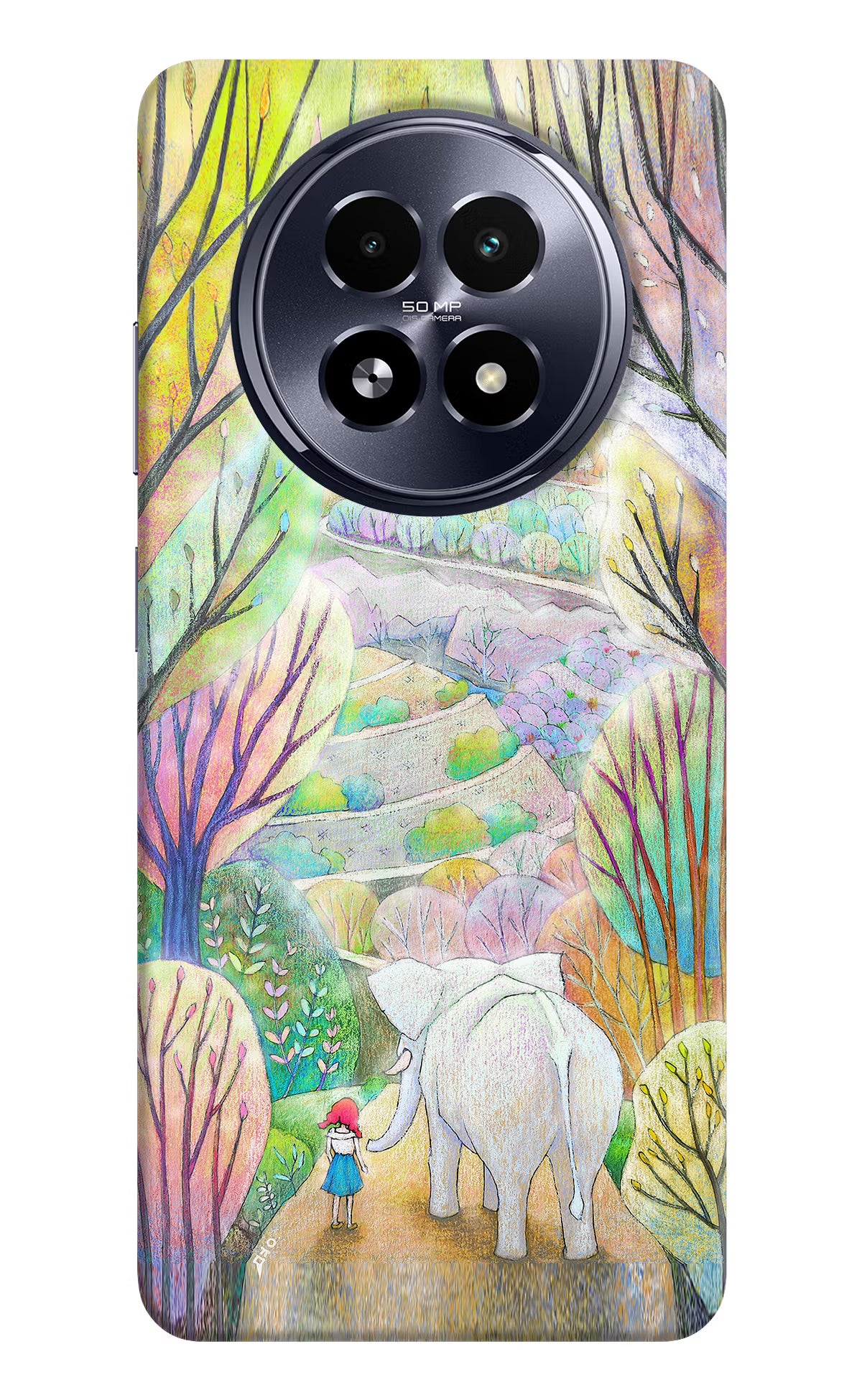 Nature Painting Realme 13 5G Hard Case Back Cover by Casekaro