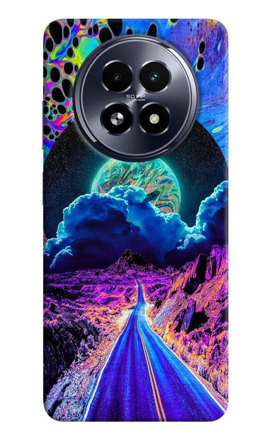Psychedelic Painting Realme 13 5G Hard Case Back Cover by Casekaro