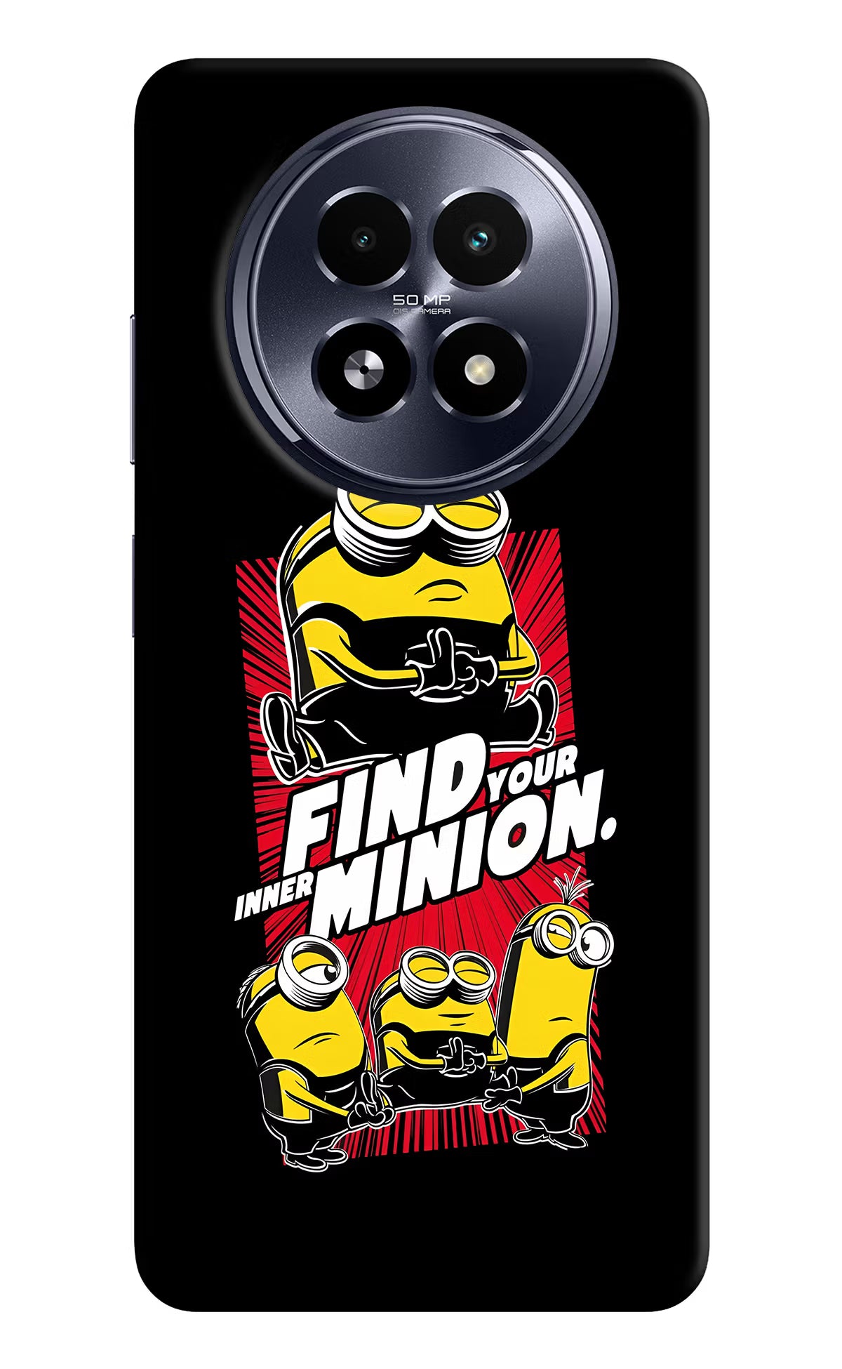 Find your inner Minion Realme 13 5G Hard Case Back Cover by Casekaro