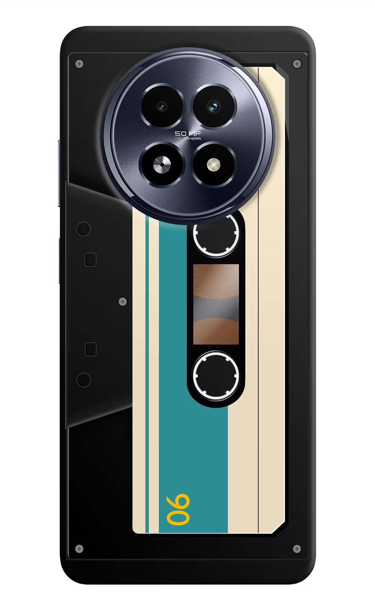 Cassette Realme 13 5G Hard Case Back Cover by Casekaro