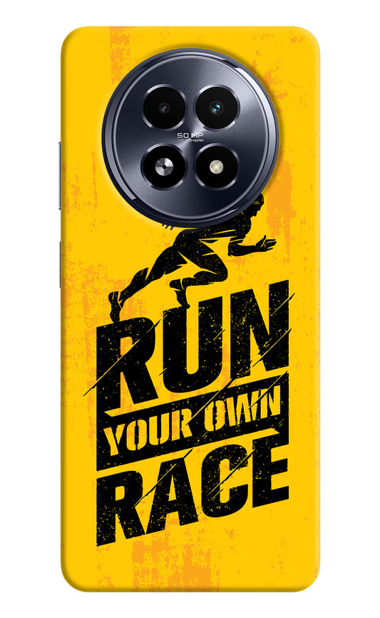 Run Your Own Race Realme 13 5G Hard Case Back Cover by Casekaro