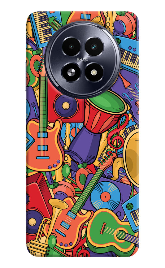 Music Instrument Doodle Realme 13 5G Hard Case Back Cover by Casekaro